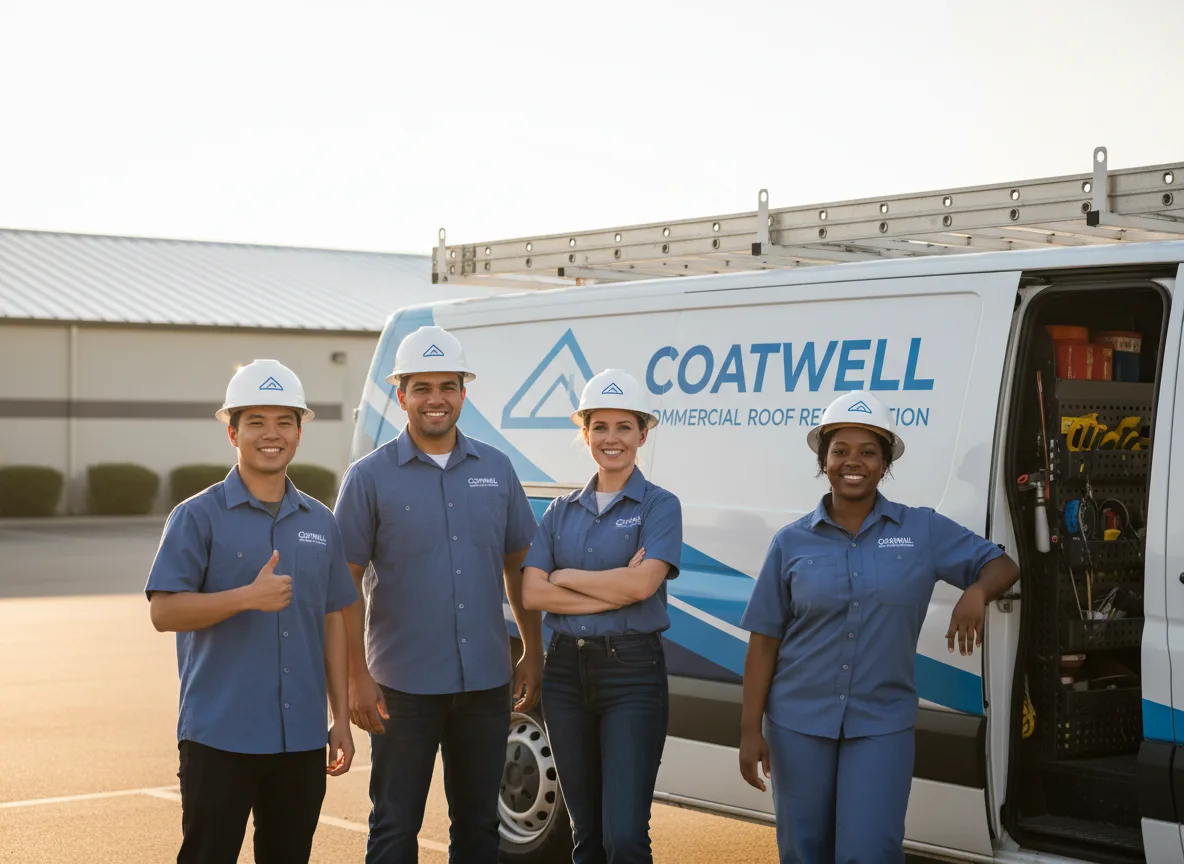 Commercial roof coating company in Hoskins, NE